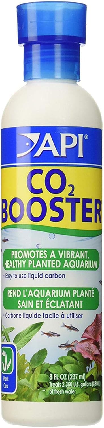 Bottiglia da 237 mL di integratore di carbonio liquido API CO2 Booster per acquari piantumati