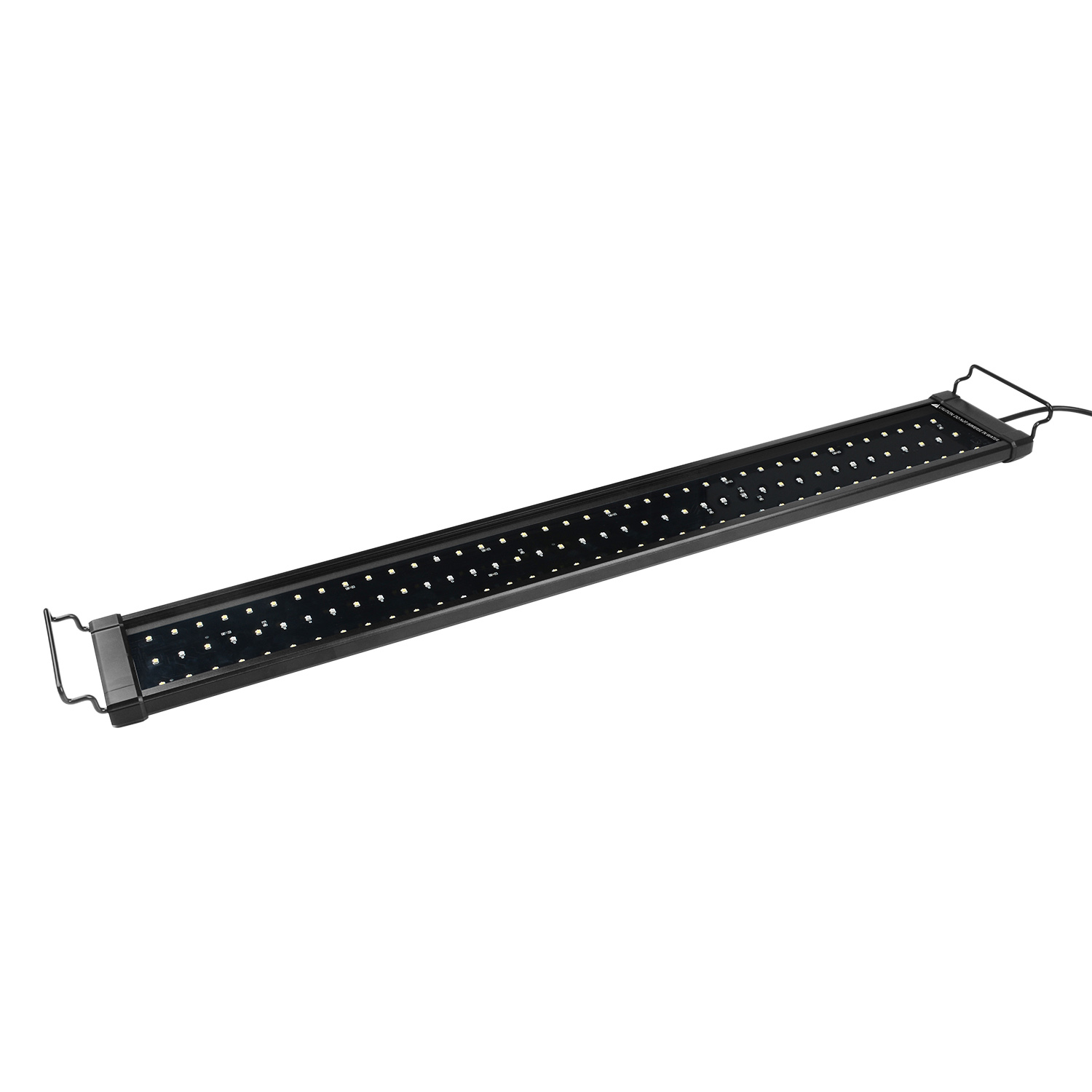Luce LED NICREW ClassicLED Plus diurna e notturna su una vasca piantumata