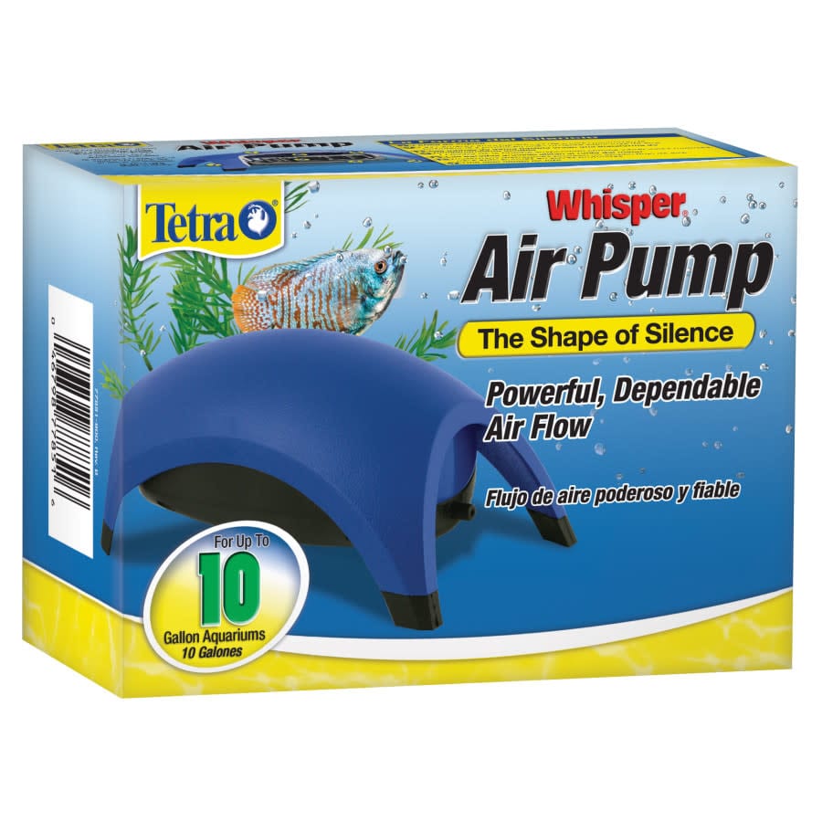 Pompa d'aria per acquario nano Tetra Whisper 10 per vasche fino a 38 L